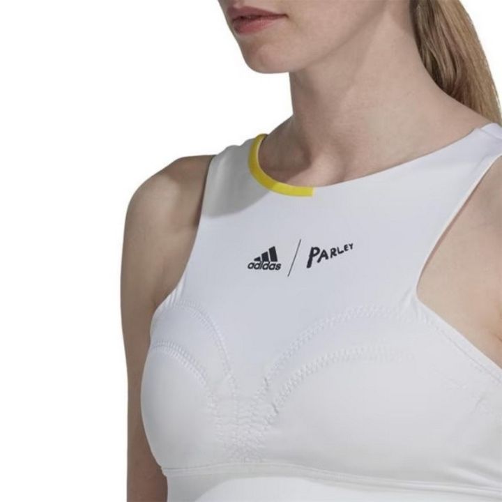 adidas London Crop Top Tennis, alb
