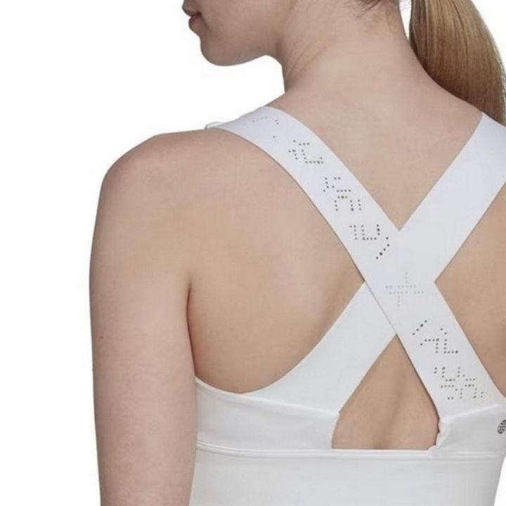 adidas London Crop Top Tennis, alb