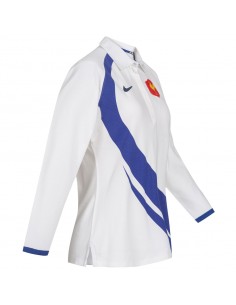 Tricou femei Nike France Rugby mineci lungi 2