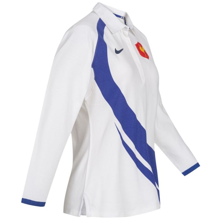 Tricou femei Nike France Rugby mineci lungi M, L