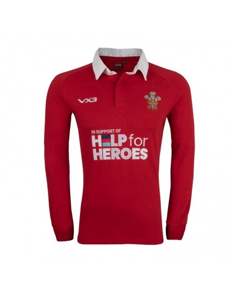 Tricou VX3 Help 4 Heroes Wales Rugby