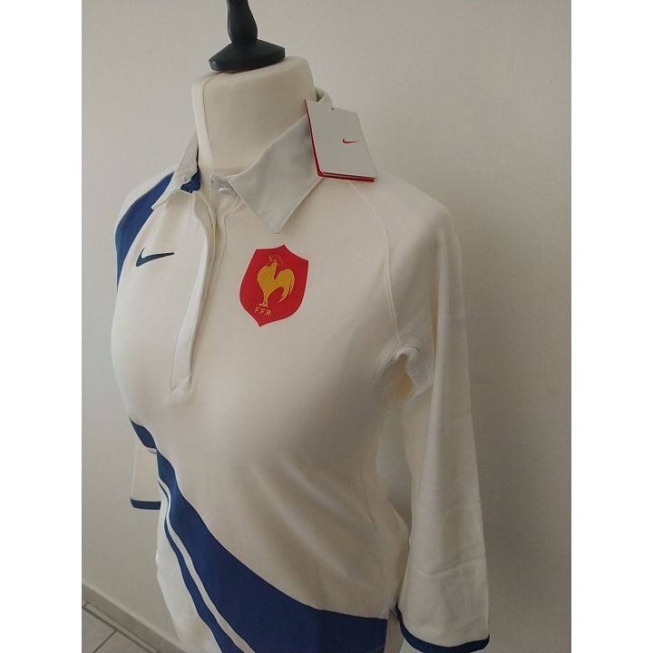 Tricou femei Nike France Rugby mineci lungi M, L