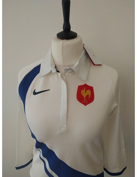 Tricou femei Nike France Rugby mineci lungi