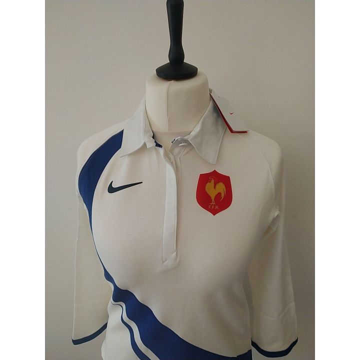 Tricou femei Nike France Rugby mineci lungi M, L
