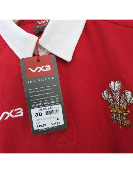 Tricou VX3 Help 4 Heroes Wales Rugby
