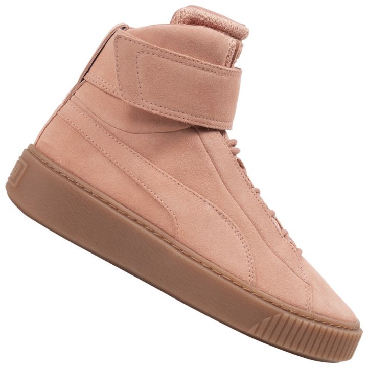 Ghete Puma Platform Mid Suede roz