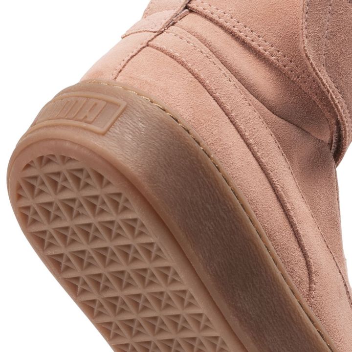 Ghete Puma Platform Mid Suede roz