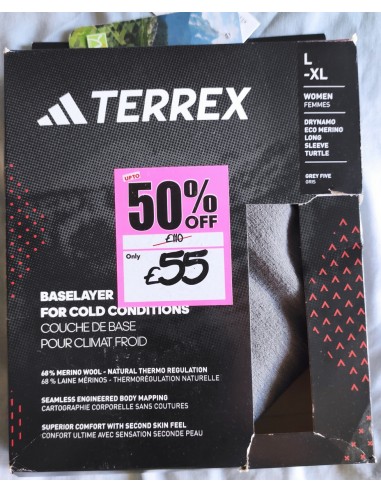 Bluza adidas Terrex Merino